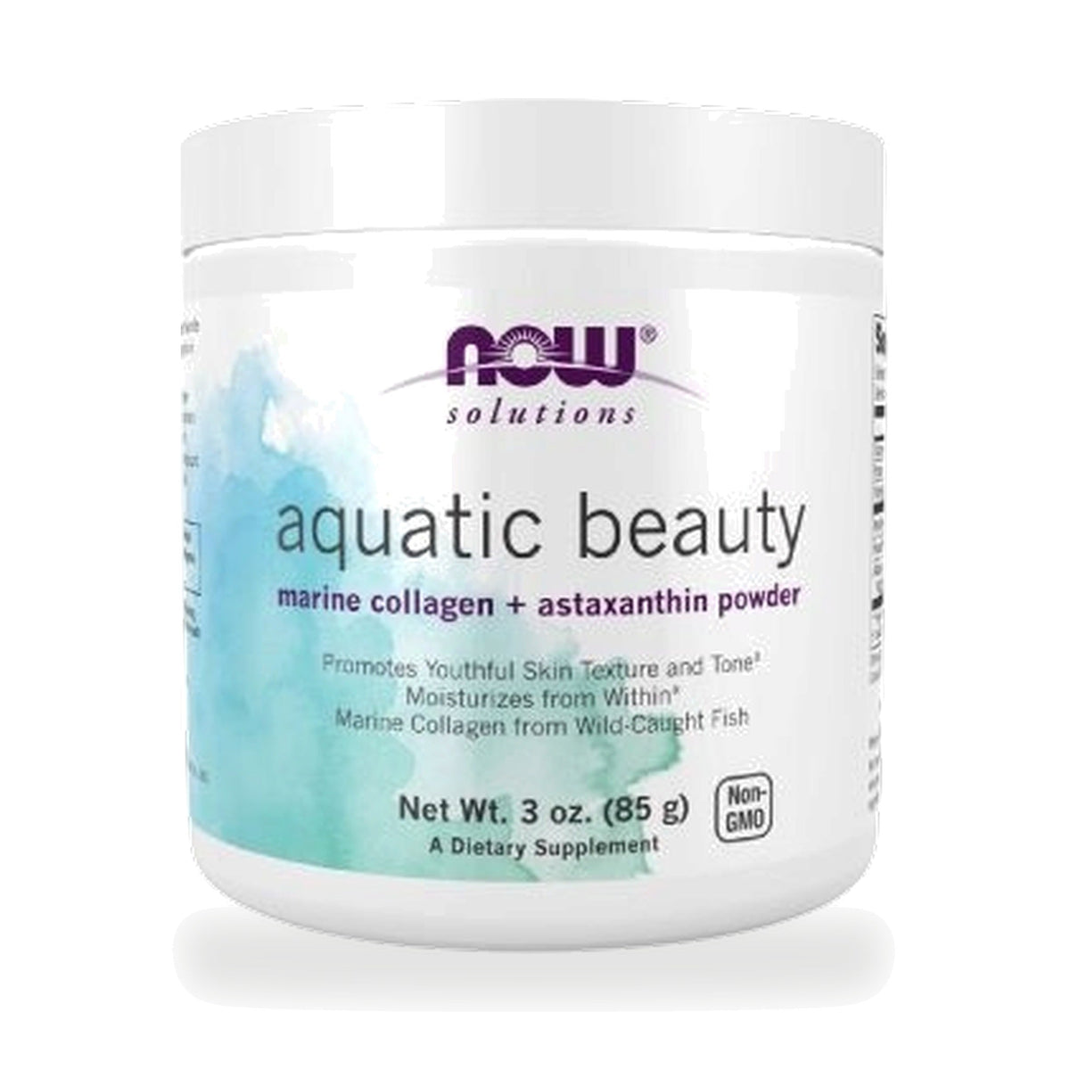 NOW Foods Aquatic Beauty Marine Collagen Plus Astaxanthin Powder ‚ 85 g