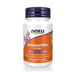 NOW Foods Astaxanthin Veggie Softgels 4mg ‚ 60 Veggie Softgels