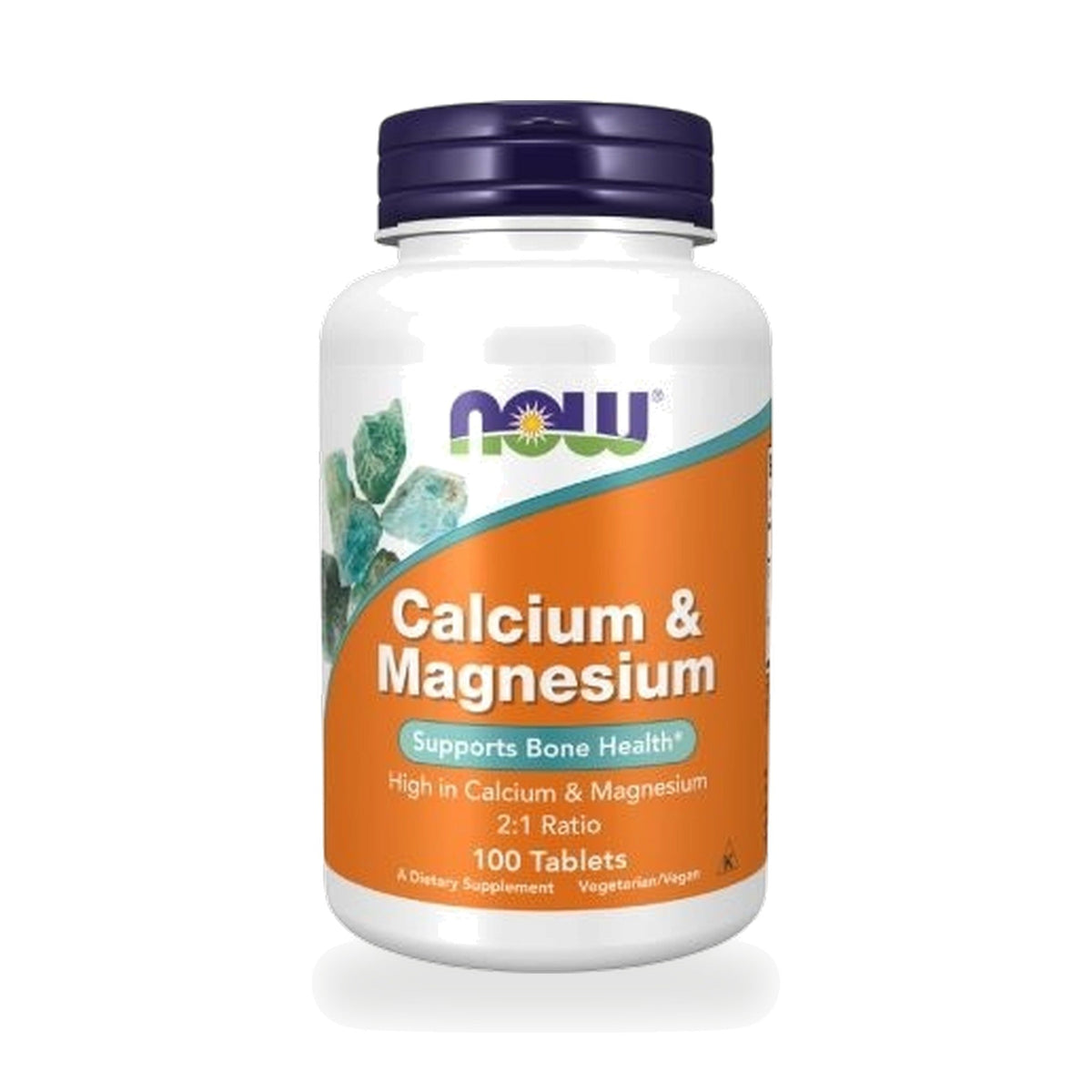 NOW Foods Calcium & Magnesium 2:1 Tablets ‚ 100 Tablets
