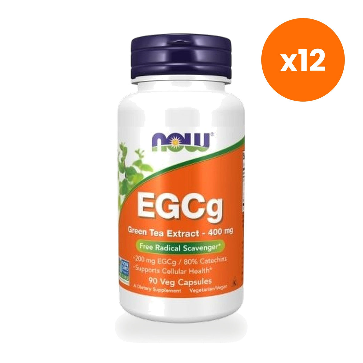 NOW Foods Green Tea Extract 400mg for Antioxidant Support 90 Veg Capsules