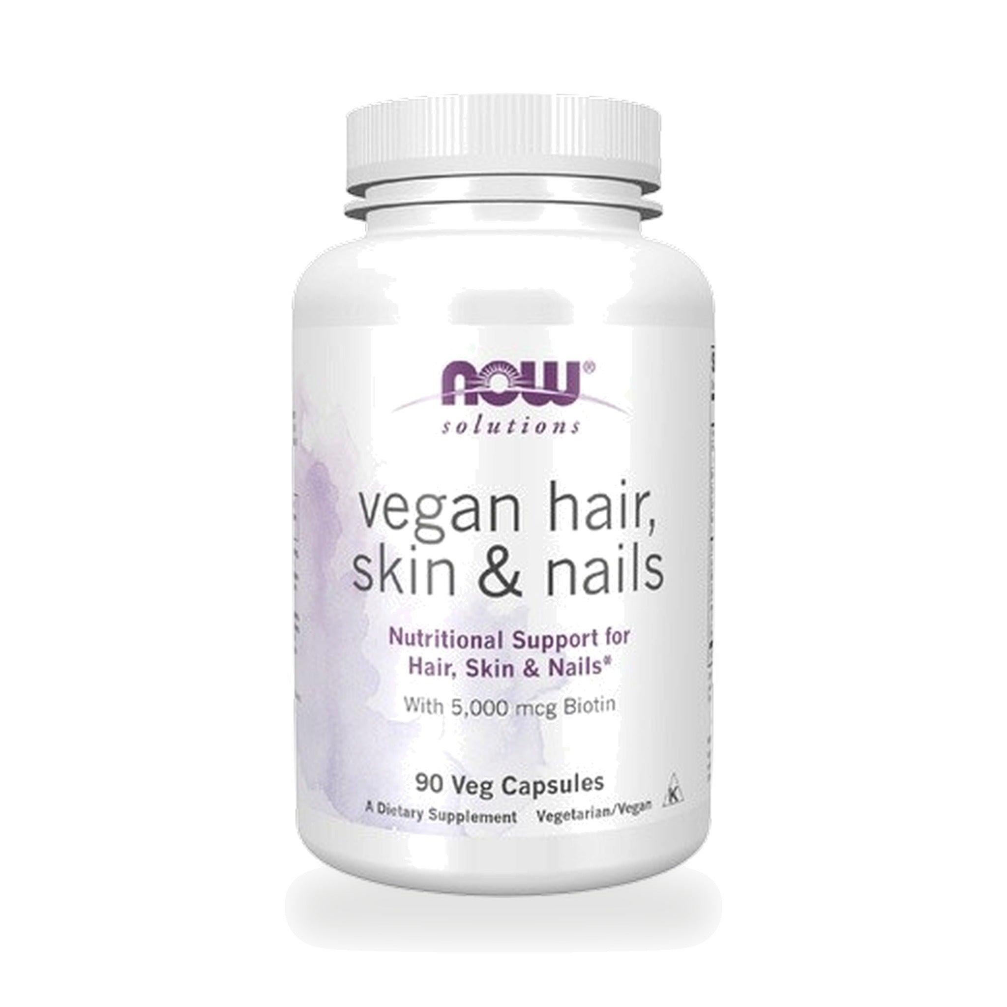 NOW Foods HSN Hair, Skin & Nails Vegan Formula Veg Capsules ‚ 90 Veg Capsules