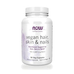 NOW Foods HSN Hair, Skin & Nails Vegan Formula Veg Capsules ‚ 90 Veg Capsules