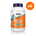 NOW Foods Magnesium Glycinate with BioPerine for Everyday Wellness 180 Capsules