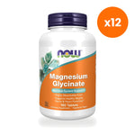 NOW Foods Magnesium Glycinate with BioPerine for Everyday Wellness 180 Tablets