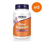 NOW Foods Ocu Bilberry Lutein for Eye Comfort from Screens 120 Veg Capsules