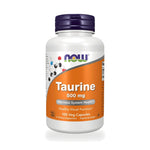NOW Foods Taurine Veg Capsules 500mg ‚ 100 Veg Capsules