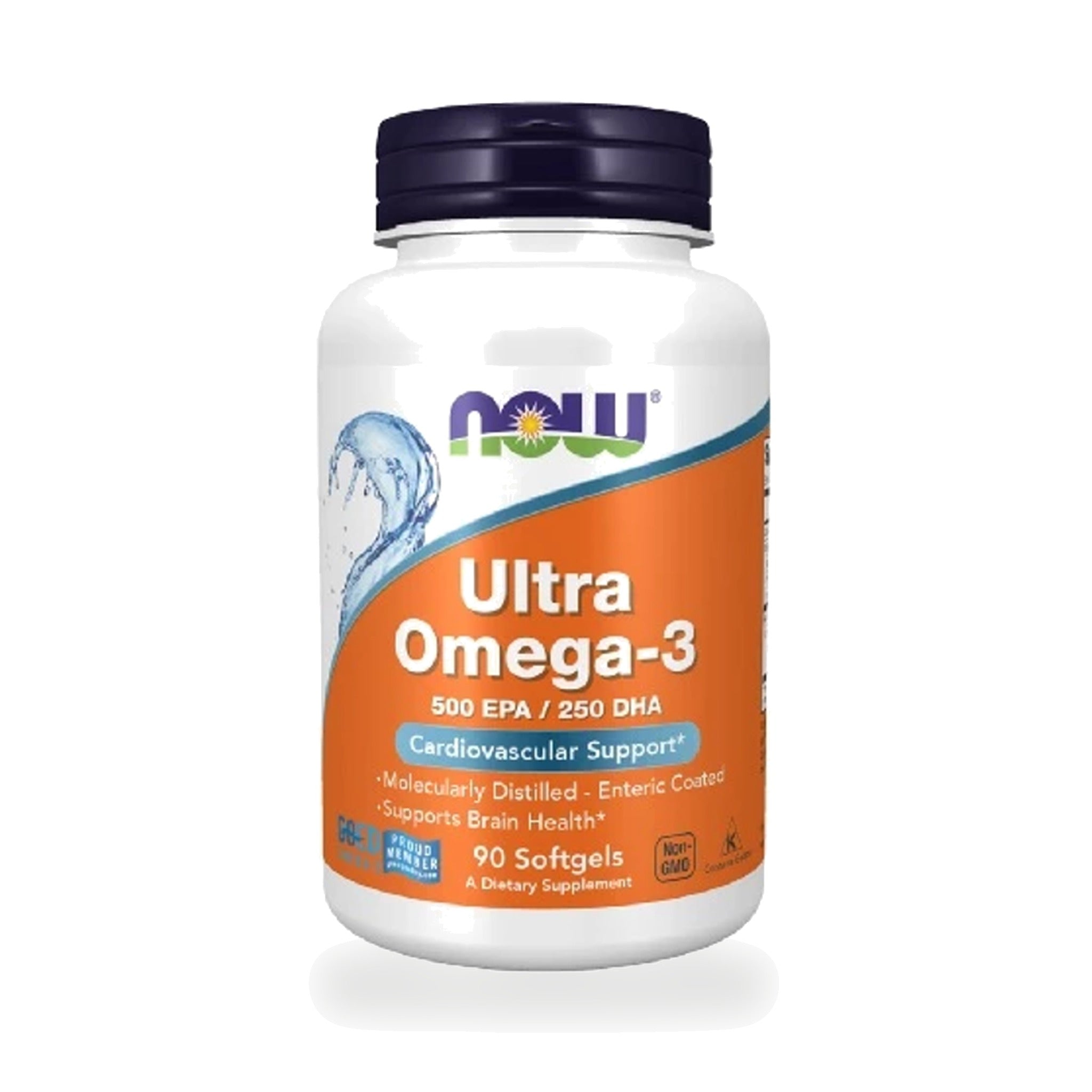 NOW Foods Ultra Omega-3 Fish Oil Softgels 1,000mg ‚ 90 Softgels
