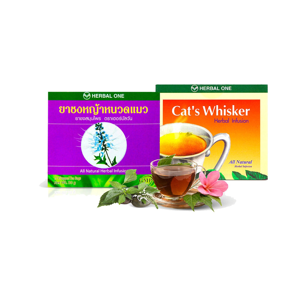 Ouay Un Osoth Herbal One Cat's Whiskers Herbal Infusion ‚ 20 Sachets