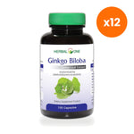Ouay Un Osoth Herbal One Ginkgo Biloba 40mg for Mental Clarity 100 Capsules