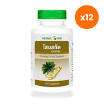 Ouay Un Osoth Herbal One Ginseng Extract 200mg for Everyday Energy 100 Capsules