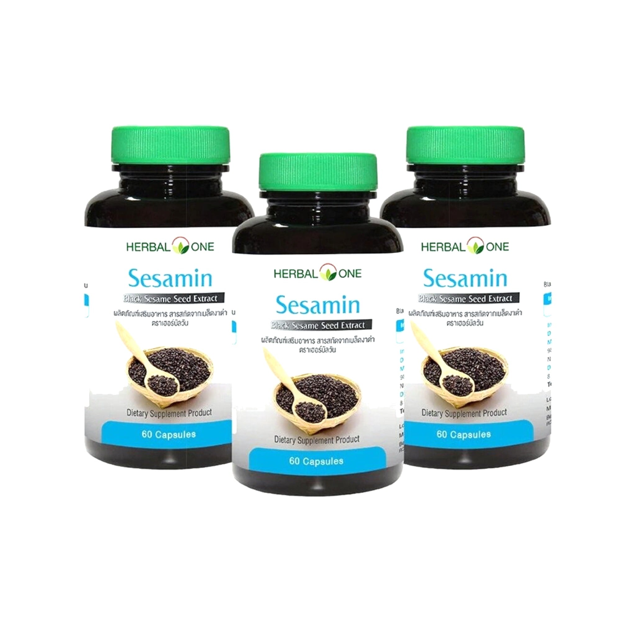 Ouay Un Osoth Sesamin Black Sesame for Joint Comfort 3 x 60 Capsules