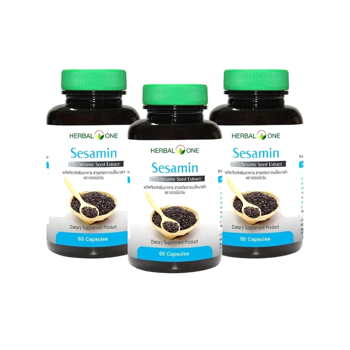 Ouay Un Osoth Sesamin Black Sesame for Joint Comfort 3 x 60 Capsules
