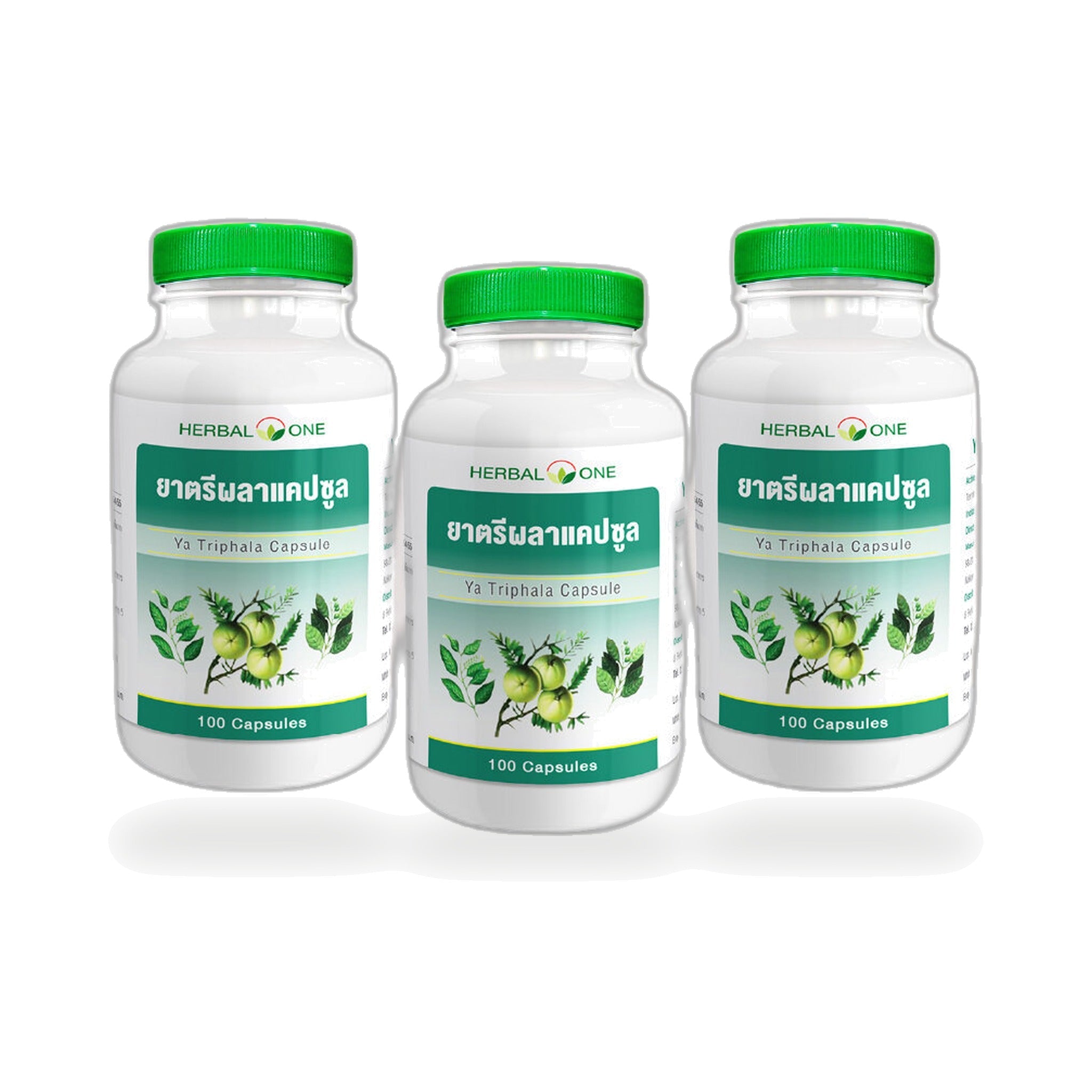 Ouay Un Osoth Herbal One Triphala Capsules ‚ 3 x 100 Capsules