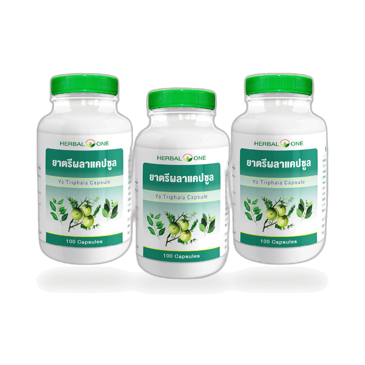 Ouay Un Osoth Herbal One Triphala Capsules ‚ 3 x 100 Capsules