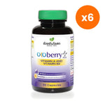 Ouay Un Osoth Ocoberry Plus Vitamin A B2 Capsules for Eye Comfort from Screens 60 Capsules