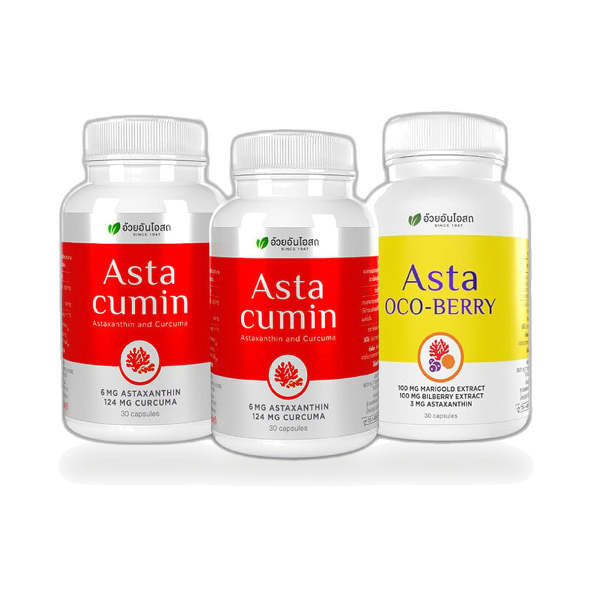 Ouay Un Osoth Premium Series Set ‚ Set 7: 2 Astacumin + 1 Asta Oco-Berry