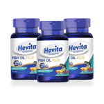 Panapat Hevita Fish Oil Plus EPA 600mg DHA 300mg ‚ 3 x 40 Softgels