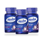Panapat Hevita Good Night L-Theanine & GABA Capsules ‚ 3 x 40 Capsules