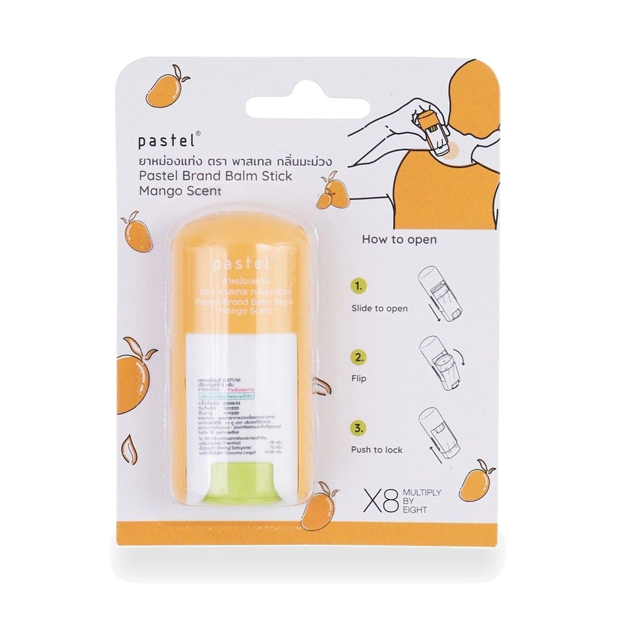 Pastel Herbal Balm Stick Mango ‚ 6 g