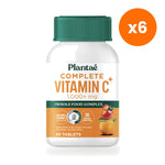 Plantae Complete Vitamin C Plus Tablets for Daily Immune Support 30 Tablets