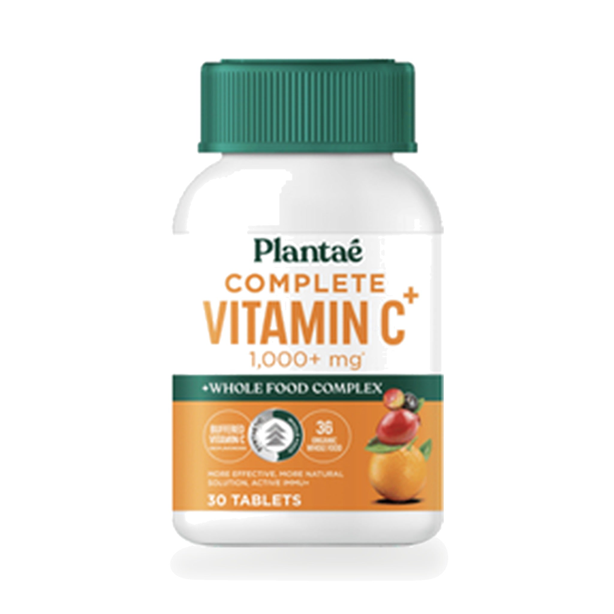 Plantae Complete Vitamin C+ Tablets ‚ 30 Tablets
