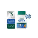 Plantae One A Day Active M+ Whole Food Multivitamin Tablets ‚ 42 g