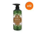 Poompuksa Coconut Oil Herbal Shampoo for Scalp and Hair Care 500 ml – 12 pack bundle