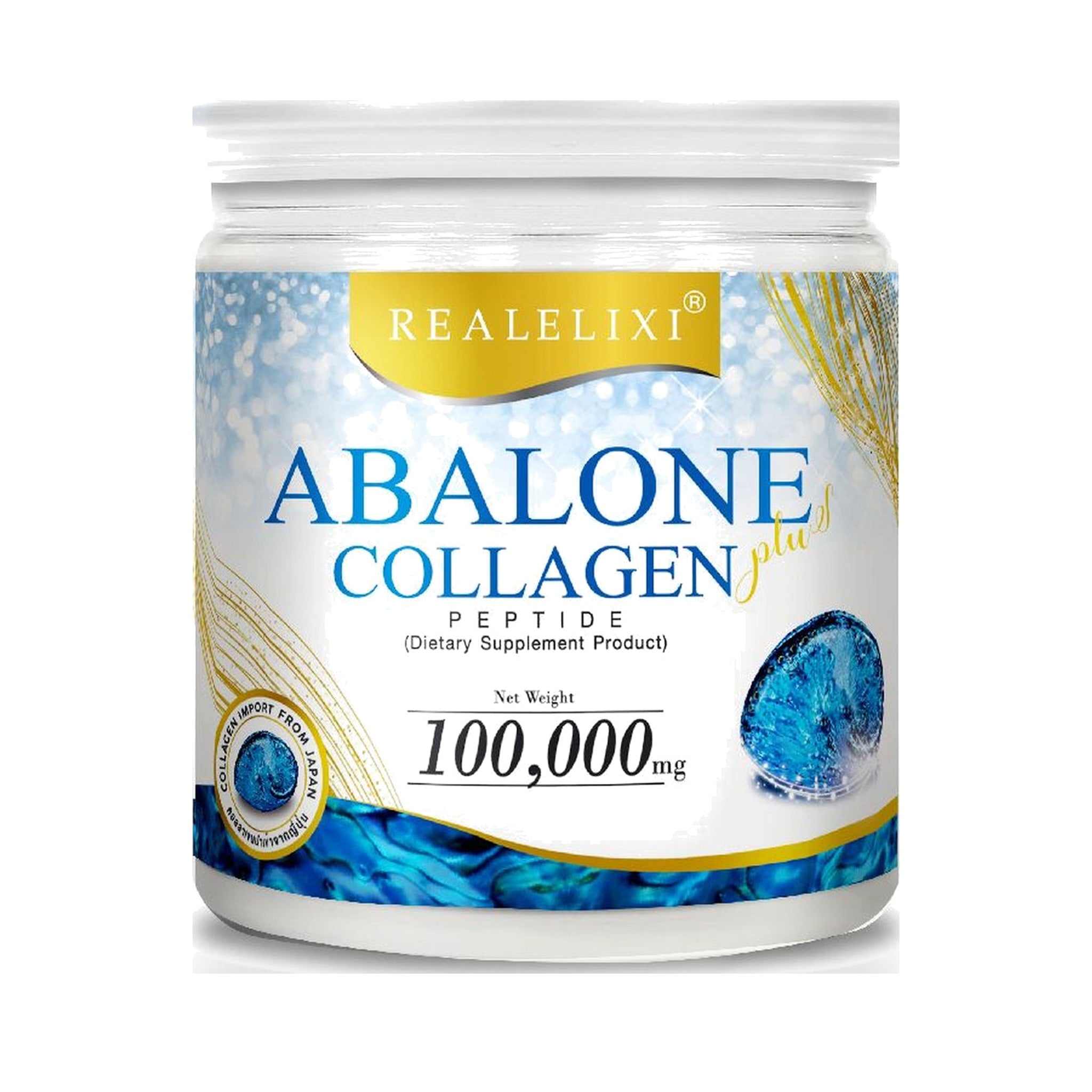 Real Elixir Abalone Collagen Drink Powder ‚ 100 g