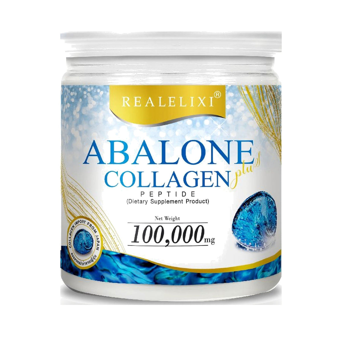 Real Elixir Abalone Collagen Drink Powder ‚ 100 g