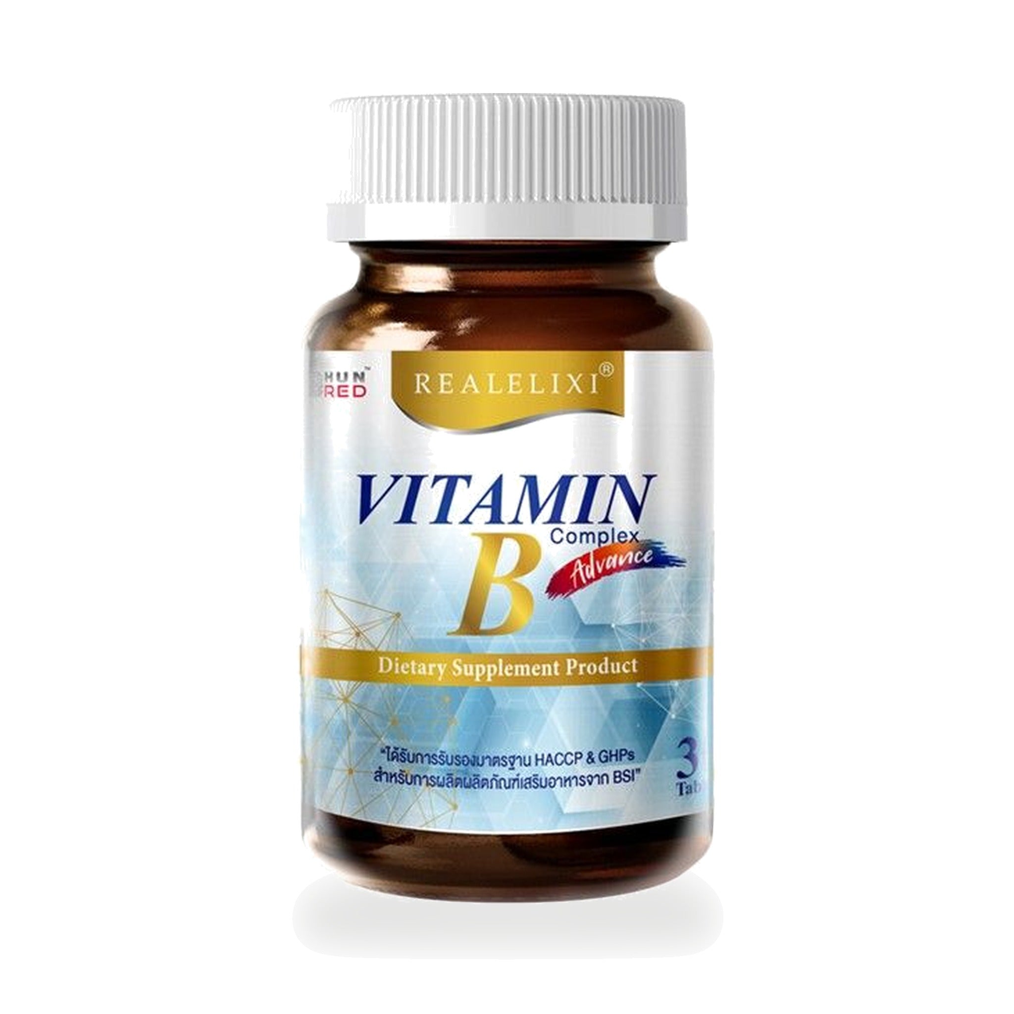 Real Elixir Vitamin B Complex Advance Capsules ‚ 30 Capsules