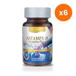 Real Elixir Vitamin B Complex Plus Ginkgo Biloba for Memory and Circulation Support 30 Tablets