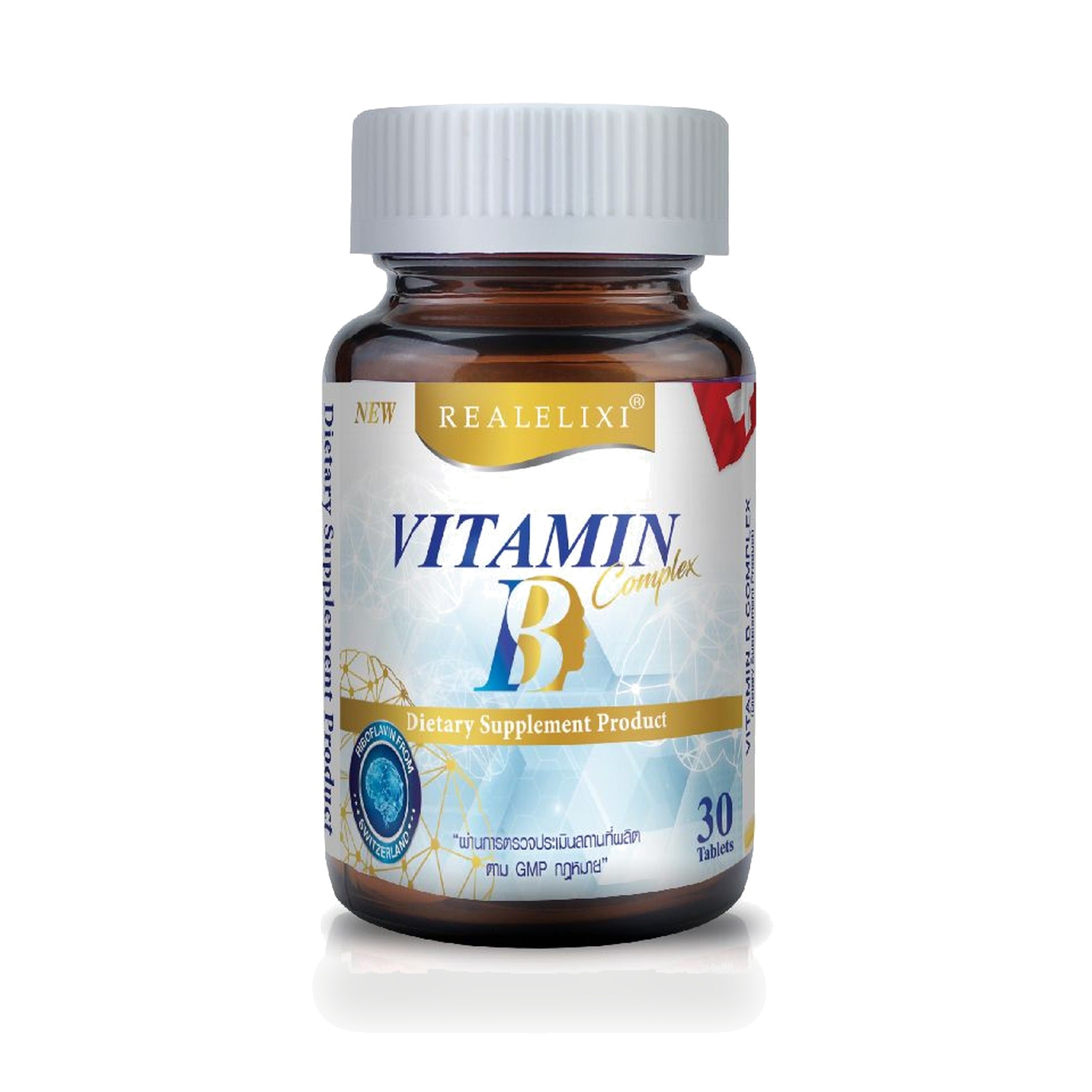 Real Elixir Vitamin B Complex Tablets ‚ 30 Tablets