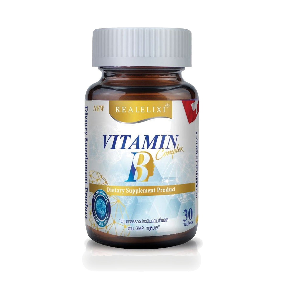 Real Elixir Vitamin B Complex Tablets ‚ 30 Tablets