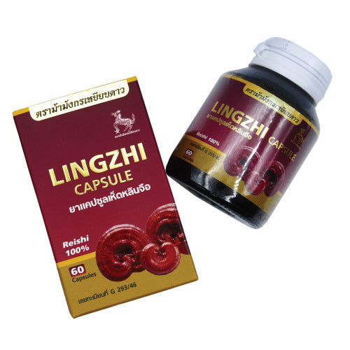 Reishi Mushroom (Ganoderma lucidum) Capsules ‚ 60 Capsules