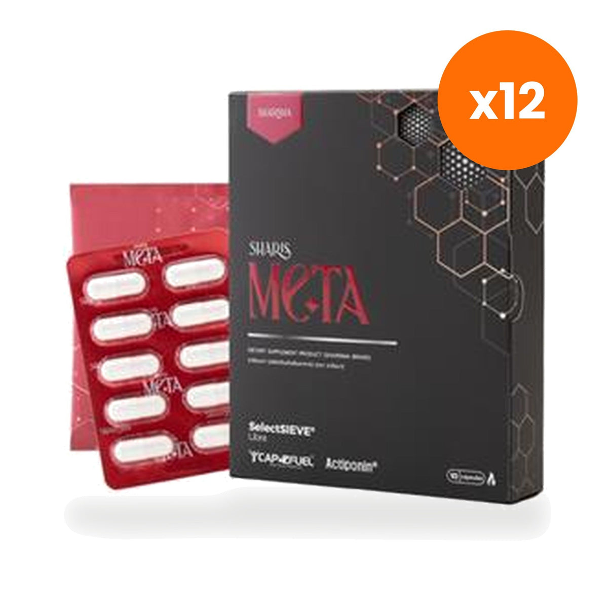 Sharis Meta Metabolism Capsules for Weight Management 10 Capsules