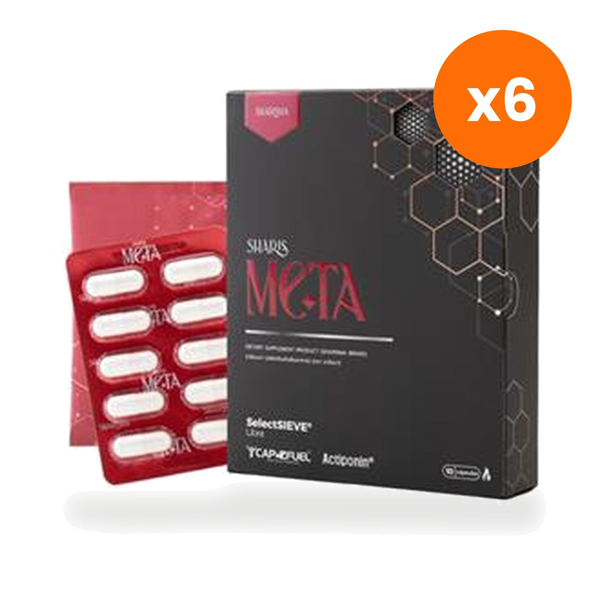 Sharis Meta Metabolism Capsules for Weight Management 10 Capsules
