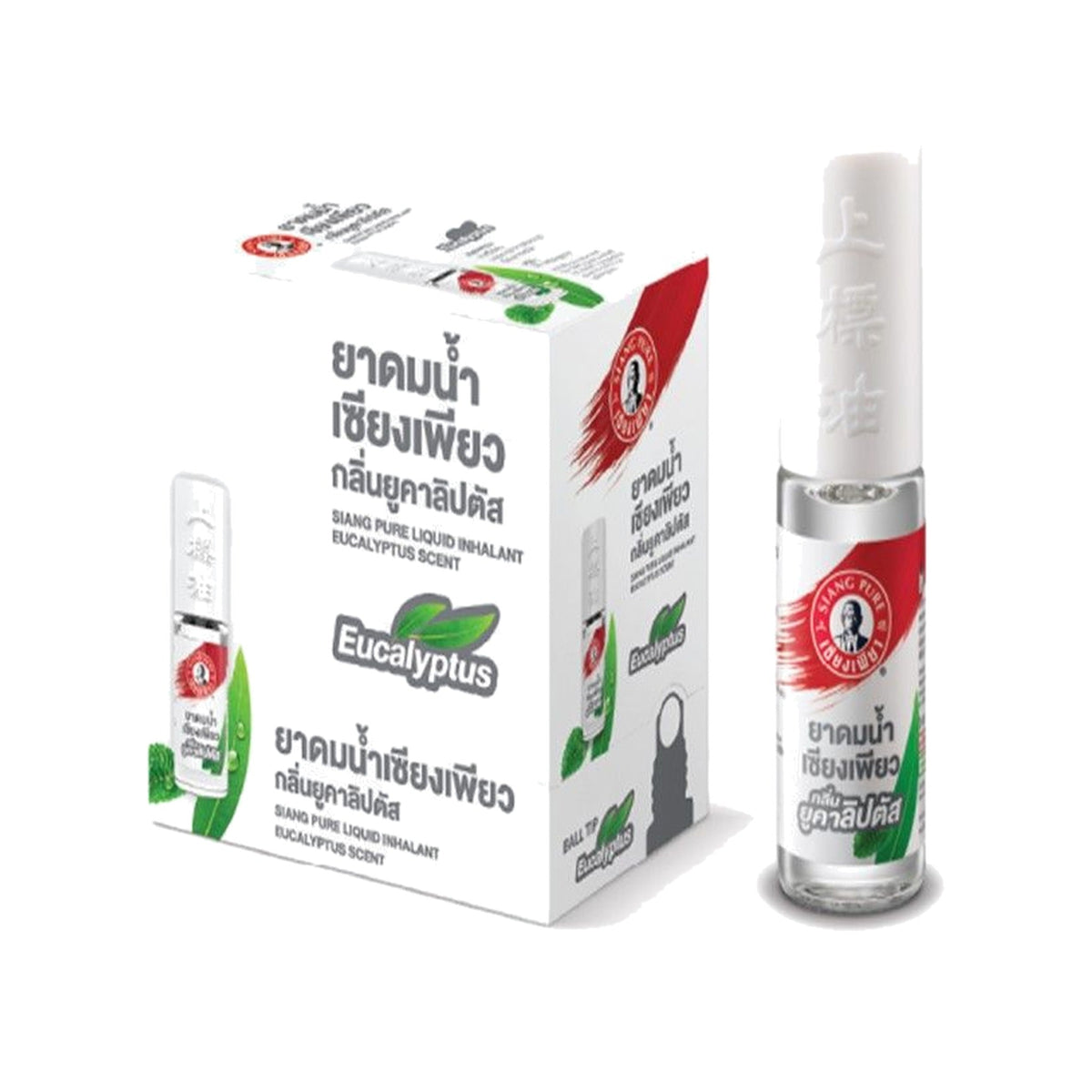 Siang Pure Liquid Inhalant Eucalyptus Roll-On ‚ 6 x 3 ml