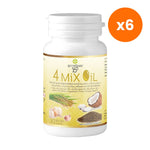 Suphap Osot Four Mix Oil Cold Pressed Capsules for Everyday Wellness 30 Capsules