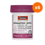 Swisse Astaxanthin 6mg Glutathione Capsules for Skin Radiance 30 Capsules