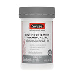 Swisse Biotin Forte with Vitamin C + Zinc Tablets ‚ 60 Tablets