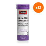 Swisse Collagen Grape Seed Tablets for Skin Radiance 12 Tablets