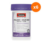 Swisse Collagen Grape Seed Tablets for Skin Elasticity 60 Tablets