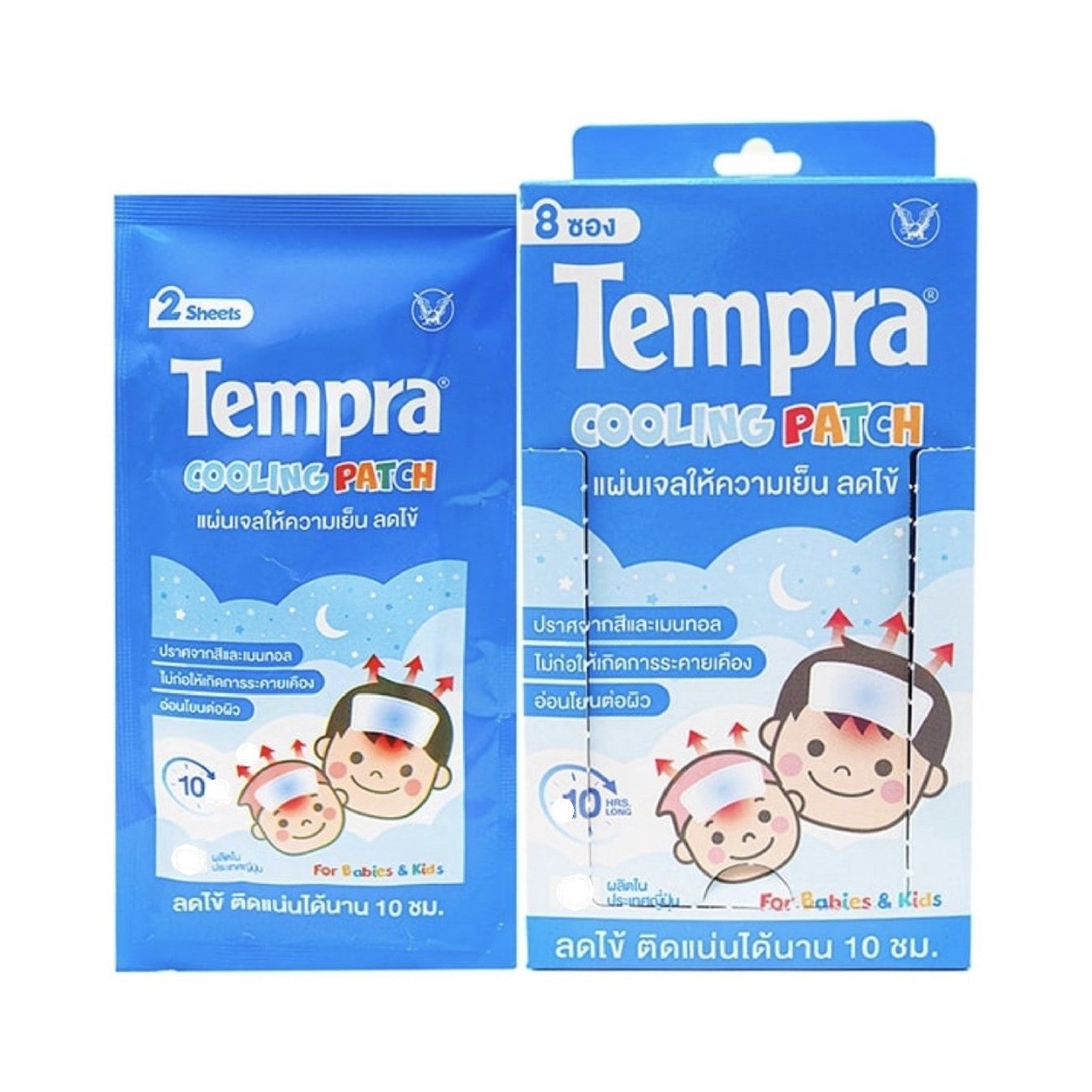 Tempra Cooling Patch for Cooling Comfort 8 Patches