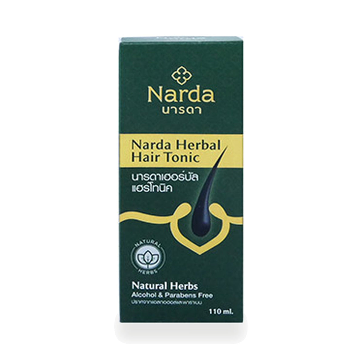 Thai Herbal Hair Serum, Natural Herbs ‚ 110 ml