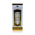 Thai Yellow Herbal Liniment Oil, Dropper Bottle (Pach) ‚ 24 ml