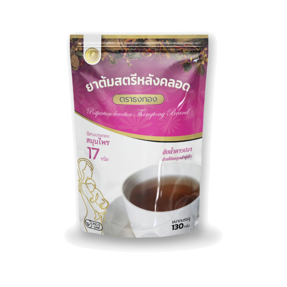 Thongtong Osoth Postpartum Thai Herbal Decoction for Women ‚ 130 g