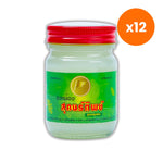 Thongtong Osoth Sukhonthip White Thai Herbal Balm for Muscle Comfort 50 g