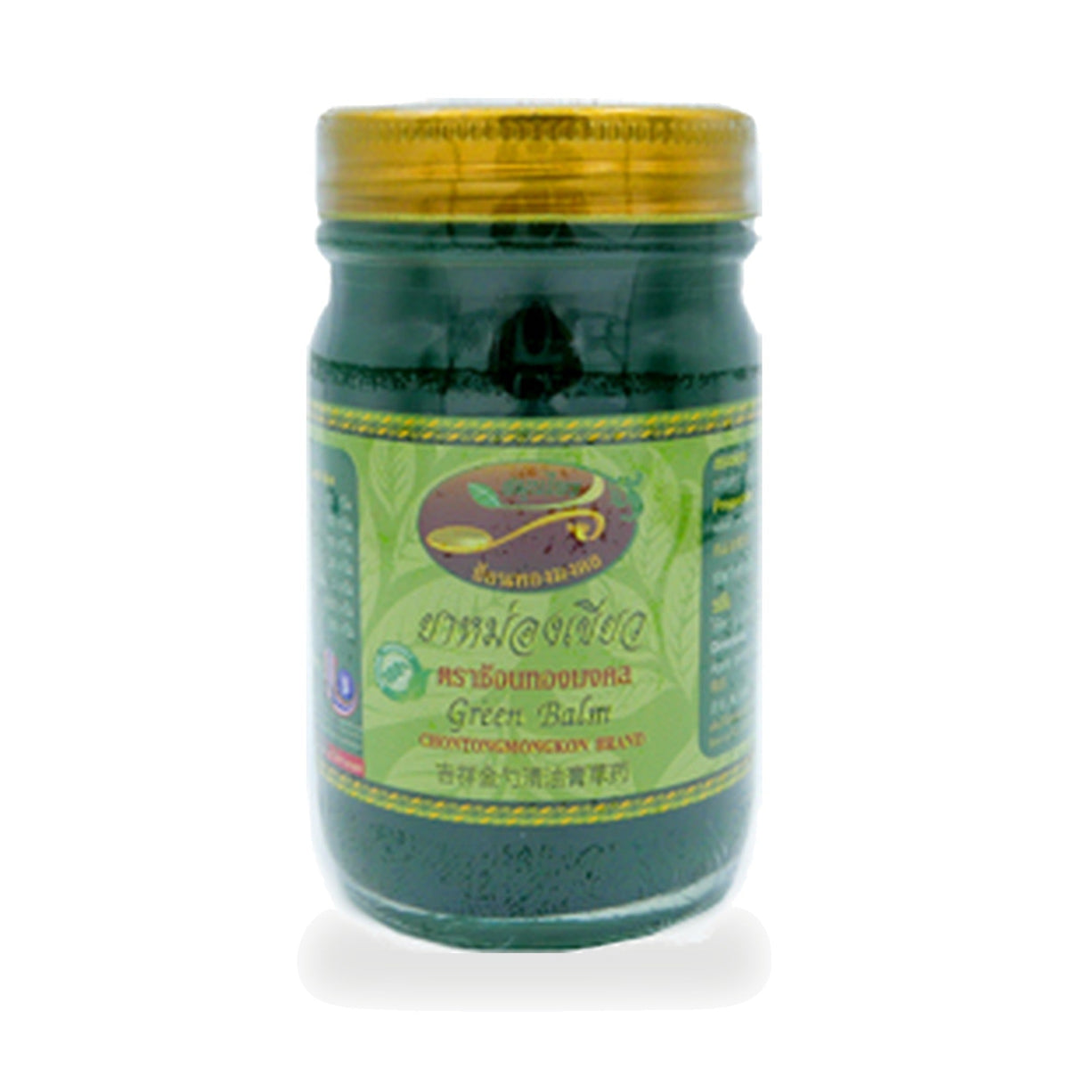 Traditional Thai Green Herbal Balm (Chon Thong) ‚ 90 g