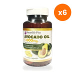 Tumrub Thai Avocado Oil Vitamin E Capsules 1000mg for Heart Health Support 30 Capsules
