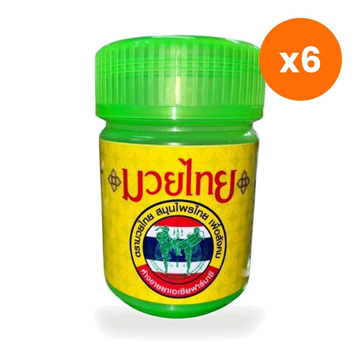 Tumrub Thai Muay Thai Ya Dom Herbal Inhaler Formula 2 Aromatherapy for Quick Refreshment 100 g
